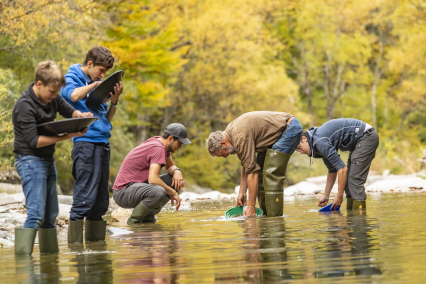 Goldwaschen in Gondo