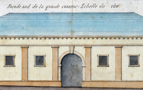 Plan napoleonische Kaserne