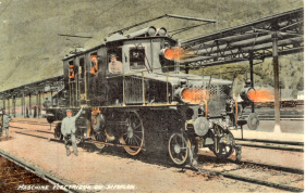 Postkarte Simplontunnel