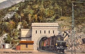 Tunneleingang in Brig