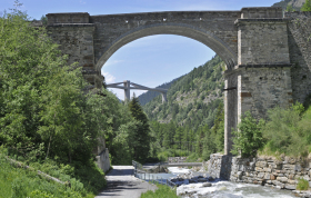 Napoleonsbrücke im Gantertal