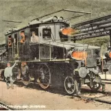 Postkarte Simplontunnel